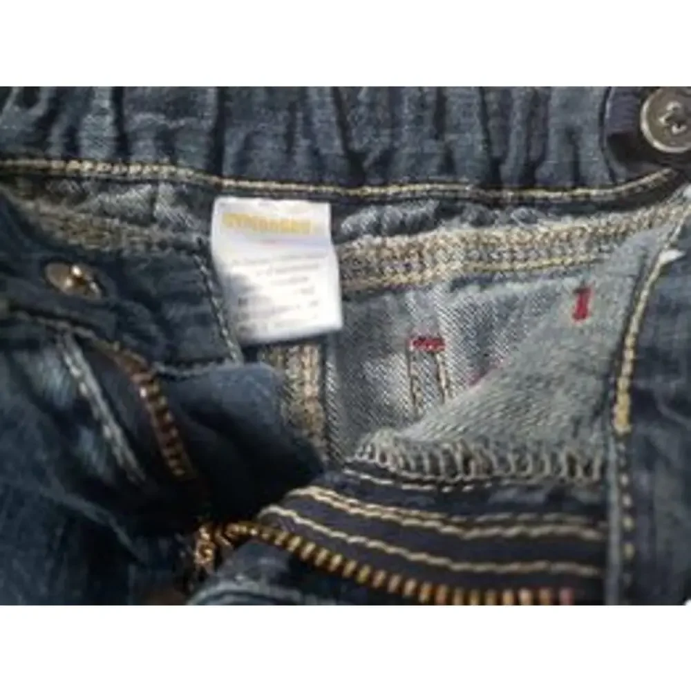 Gymboree Girls 4/4T Vintage Sweet Treats Denim Ruffle Skirt